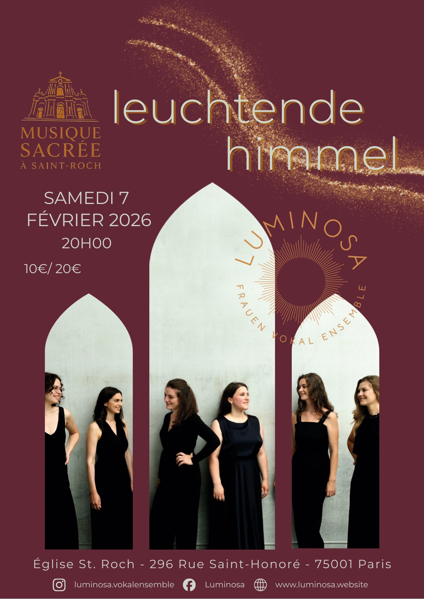 Leuchtende Himmel - LUMINOSA à Saint-Roch